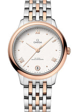 Omega De Ville Prestige Srebrny 34 mm Zloto/Stal 434.20.34.20.02.001