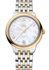 Omega De Ville Prestige Masa perlowa 34 mm Zloto/Stal 434.20.34.20.05.002
