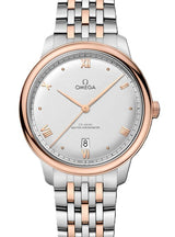 Omega De Ville Prestige Srebrny 40 mm Złoto/Stal 434.20.40.20.02.001