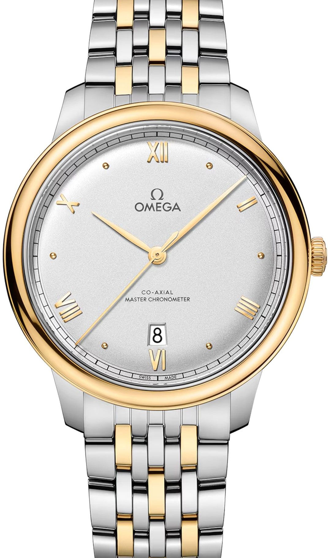 Omega De Ville Prestige Srebrny 40 mm Zloto/Stal 434.20.40.20.02.002