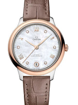 Omega De Ville Prestige Masa perlowa 34 mm Zloto/Stal 434.23.34.20.55.001