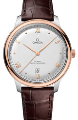 Omega De Ville Prestige Srebrny 41 mm Stal 434.23.40.20.02.001