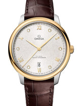 Omega De Ville Prestige Srebrny 40 mm Złoto/Stal 434.23.40.20.52.001