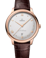 Omega De Ville Prestige Srebrny 40 mm Zloto rozowe 434.53.40.20.02.001