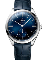 Omega De Ville Trésor Niebieski 40 mm Stal 435.13.40.21.03.002