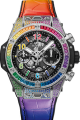 Hublot Big Bang Unico Czarny 42 mm Tytan 441.NX.1117.LR.0999