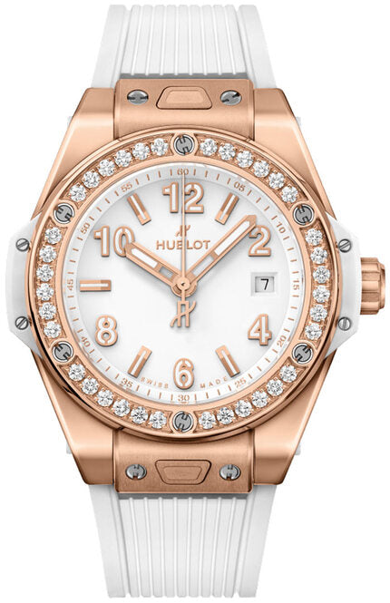 Hublot Big Bang Biały 33 mm Zloto rozowe 485.OE.2080.RW.1204