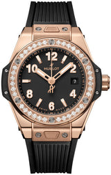Hublot Big Bang Czarny 33 mm Zloto rozowe 485.OX.1180.RX.1204