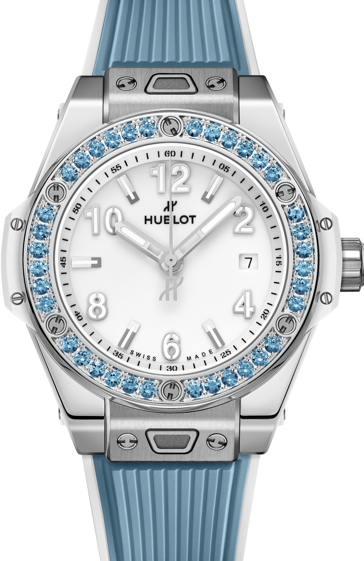 Hublot Big Bang Turkusowy 33 mm Stal 485.SL.2210.RX.1207