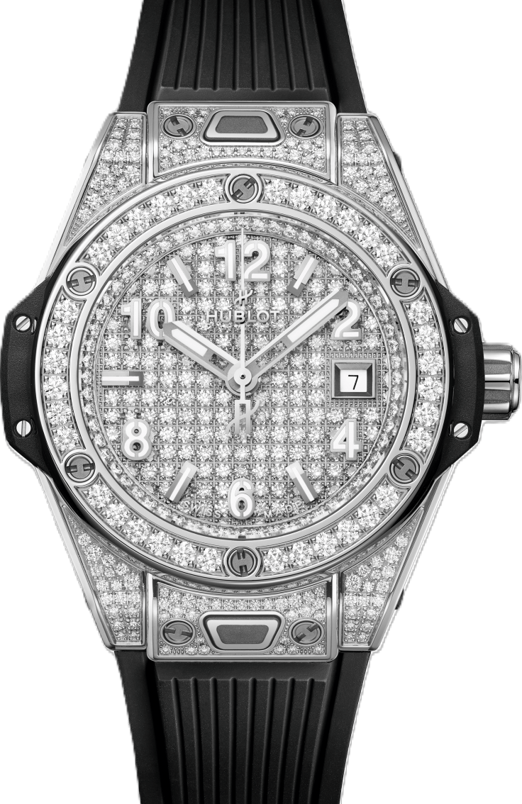 Hublot Big Bang Pavé 33 mm Stal 485.SX.9000.RX.1604