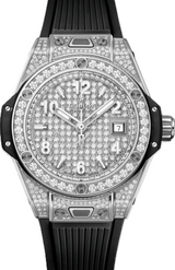 Hublot Big Bang Pavé 33 mm Stal 485.SX.9000.RX.1604