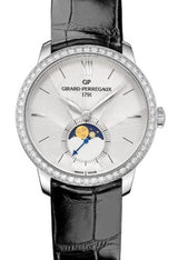 Girard Perregaux 1966 Srebrny 36 mm Stal 49524D11A171-CK6A