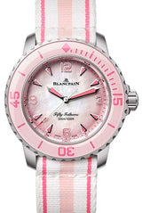 Blancpain Fifty Fathoms Różowy 38 mm Tytan 5007-12B44R-NAFA