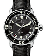Blancpain Fifty Fathoms Czarny 45 mm Stal 5015-1130-52B