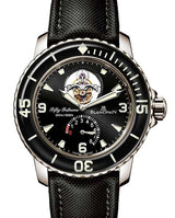 Blancpain Fifty Fathoms Czarny 45 mm Złoto białe 5025-1530-52B