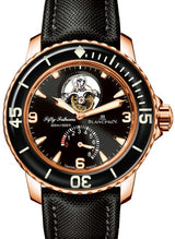 Blancpain Fifty Fathoms Czarny 45 mm Złoto różowe 5025-3630-52B