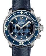 Blancpain Fifty Fathoms Niebieski 45 mm Stal 5085FB-1140-52B