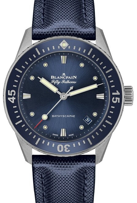 Blancpain Fifty Fathoms Bathyscaphe 38 mm 5100-1140-O52A