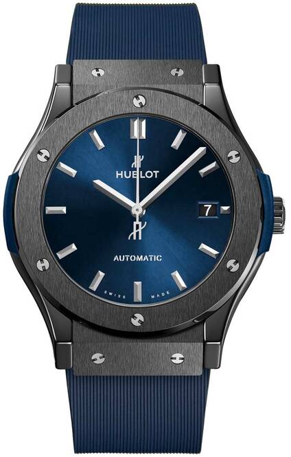Hublot Classic Fusion Niebieski 45 mm Ceramika 511.CM.7170.RX