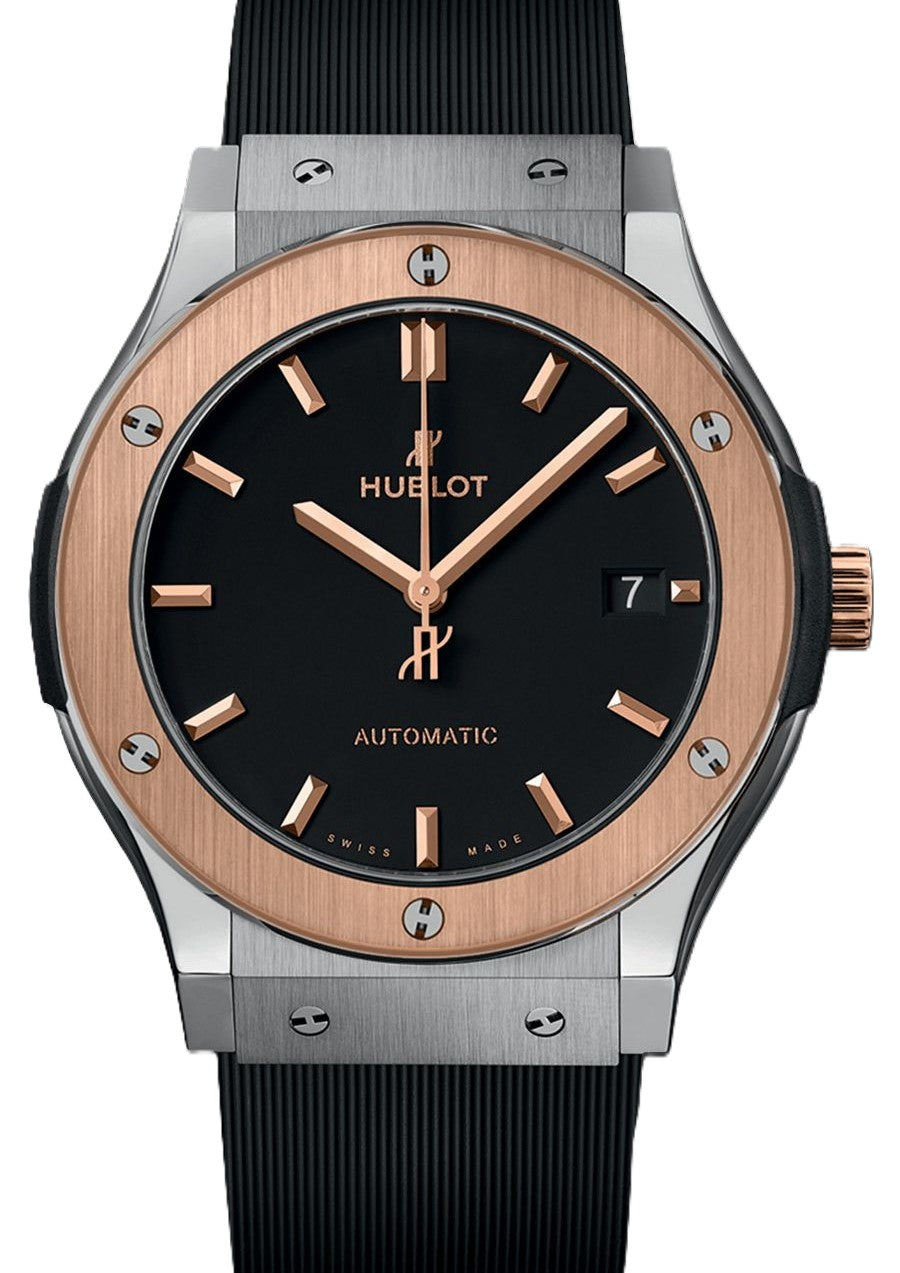 Hublot Classic Fusion Czarny 45 mm Tytan 511.NO.1181.RX