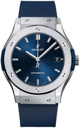 Hublot Classic Fusion Niebieski 45 mm Tytan 511.NX.7170.RX