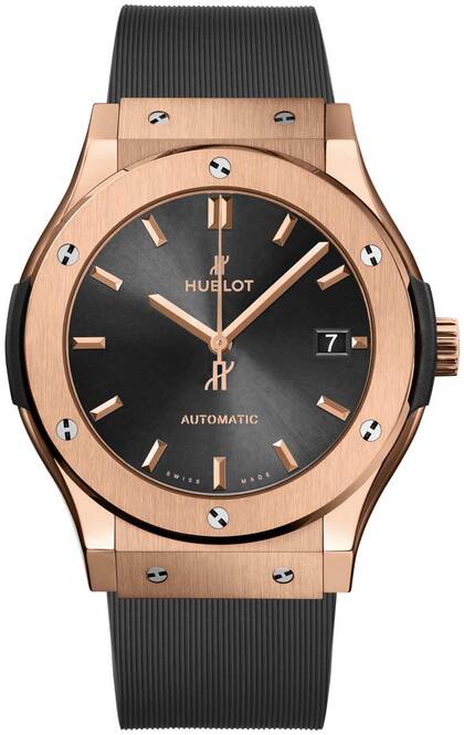 Hublot Classic Fusion Racing Szary 45 mm Zloto rozowe 511.OX.7081.RX