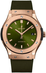 Hublot Classic Fusion Zielony 45 mm Zloto rozowe 511.OX.8980.RX