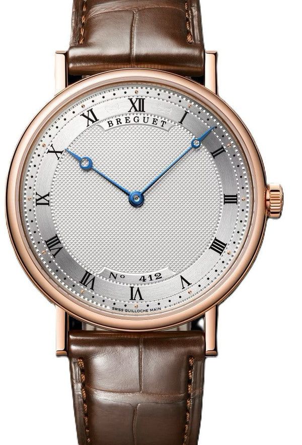 Breguet Classique Srebrny 38 mm Zloto biale