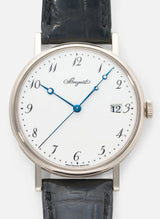 Breguet Classique Bialy 38 mm Zloto biale 5177BB/29/9V6