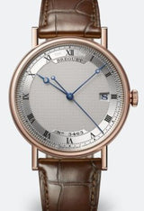 Breguet Classique Srebrny 38 mm Zloto rozowe 5177BR/15/9V6