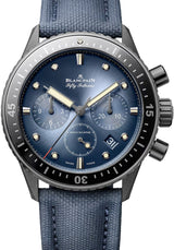 Blancpain Fifty Fathoms Bathyscaphe Niebieski 44 mm Ceramika 5200-0140-O52A