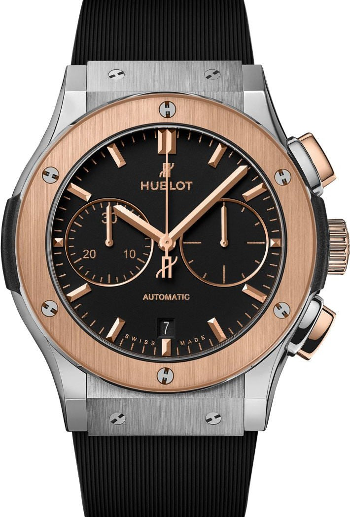 Hublot Classic Fusion Czarny 45 mm Tytan 521.NO.1181.RX