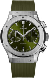Hublot Classic Fusion Zielony 45 mm Tytan 521.NX.8970.RX