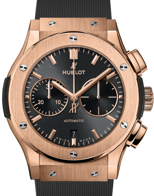 Hublot Classic Fusion Racing Szary 45 mm Zloto rozowe 521.OX.7081.RX