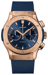 Hublot Classic Fusion Niebieski 45 mm Zloto rozowe 521.OX.7180.RX