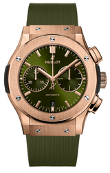 Hublot Classic Fusion Zielony 45 mm Zloto rozowe 521.OX.8980.RX