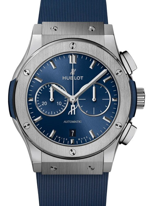Hublot Classic Fusion Niebieski 42 mm Tytan 541.NX.7170.RX