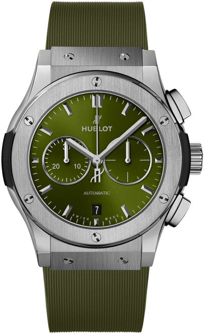 Hublot Classic Fusion Zielony 42 mm Tytan 541.NX.8970.RX