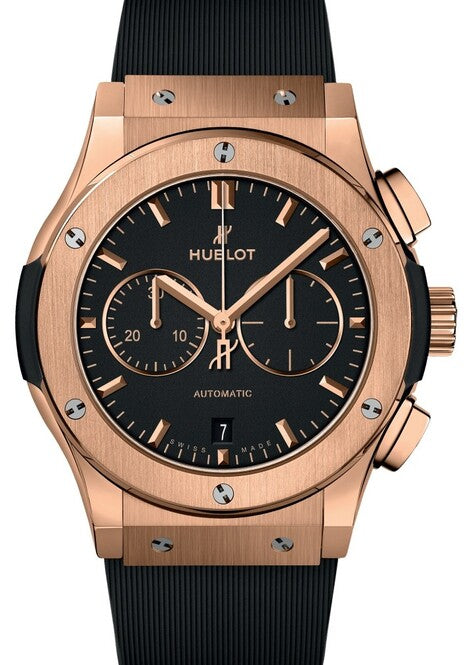Hublot Classic Fusion Czarny 42 mm Zloto rozowe 541.OX.1181.RX