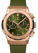 Hublot Classic Fusion Zielony 42 mm Zloto rozowe 541.OX.8980.RX