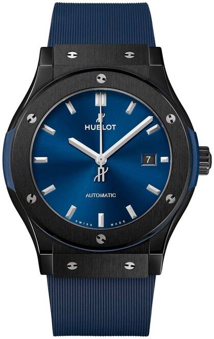 Hublot Classic Fusion Niebieski 42 mm Ceramika 542.CM.7170.RX