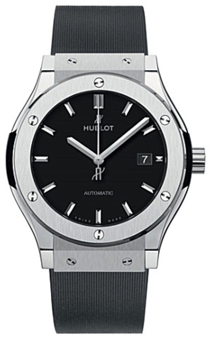 Hublot Classic Fusion Czarny 42 mm Tytan 542.NX.1171.RX