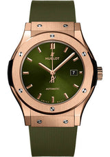 Hublot Classic Fusion Zielony 42 mm Zloto rozowe 542.OX.8980.RX