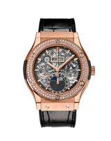 Hublot Classic Fusion Szkieletowany 42 mm Zloto rozowe 547.OX.0180.LR