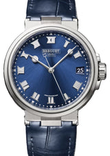 Breguet Marine Niebieski 40 mm Tytan 5517TI/Y1/9ZU
