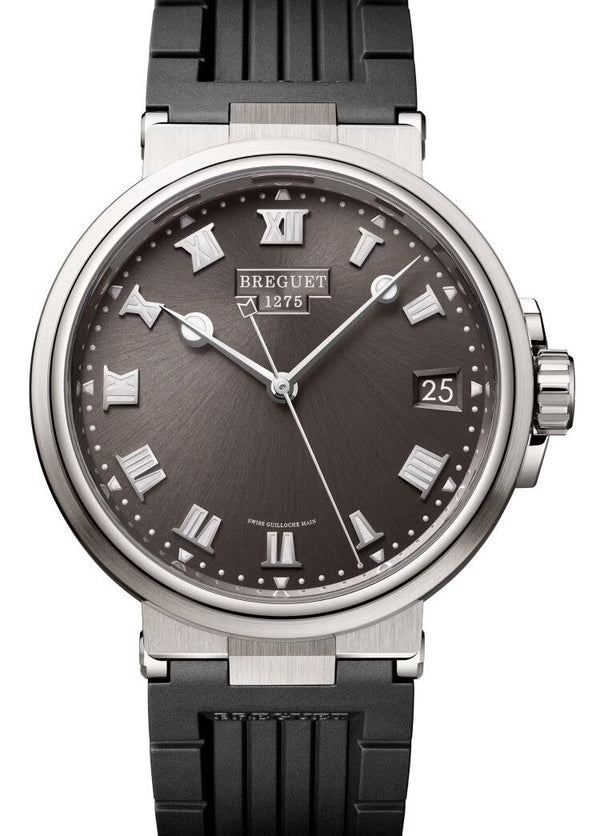 Breguet Marine Szary 40 mm Tytan