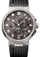 Breguet Marine Szary 42.3 mm Tytan 5527TI/G2/5WV