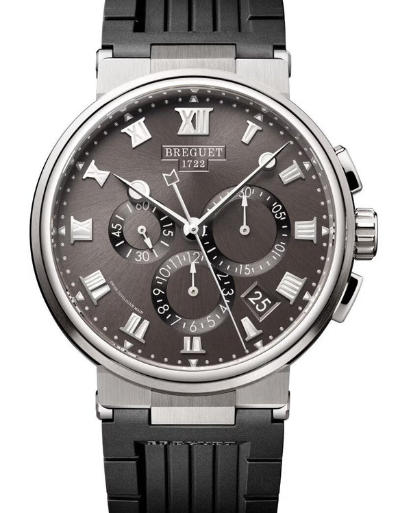 Breguet Marine Szary 42.3 mm Tytan