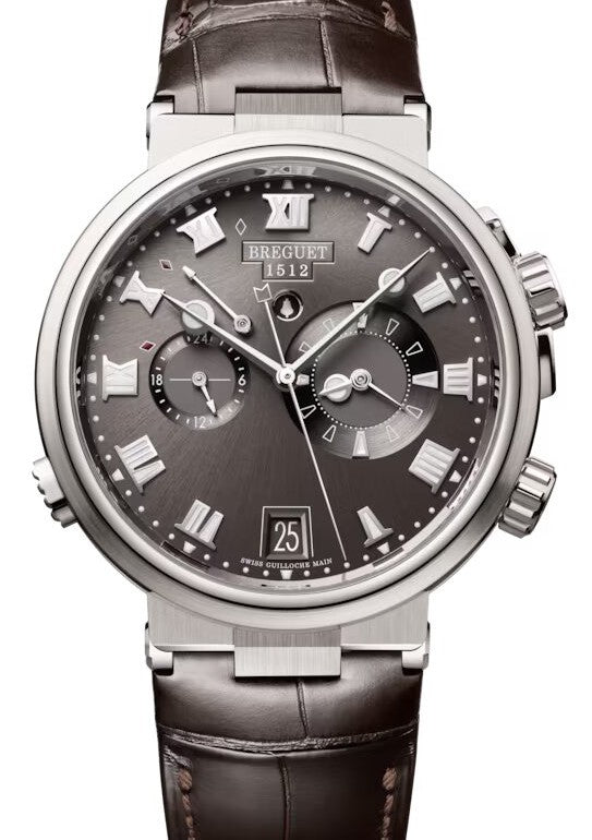 Breguet Marine Szary 40 mm Tytan
