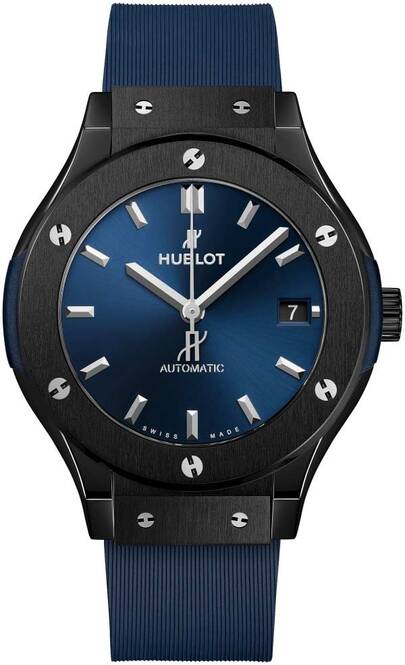 Hublot Classic Fusion Niebieski 38 mm Ceramika 565.CM.7170.RX